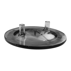Couvercle bidon transparent