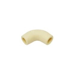 Coude caoutchouc blanc