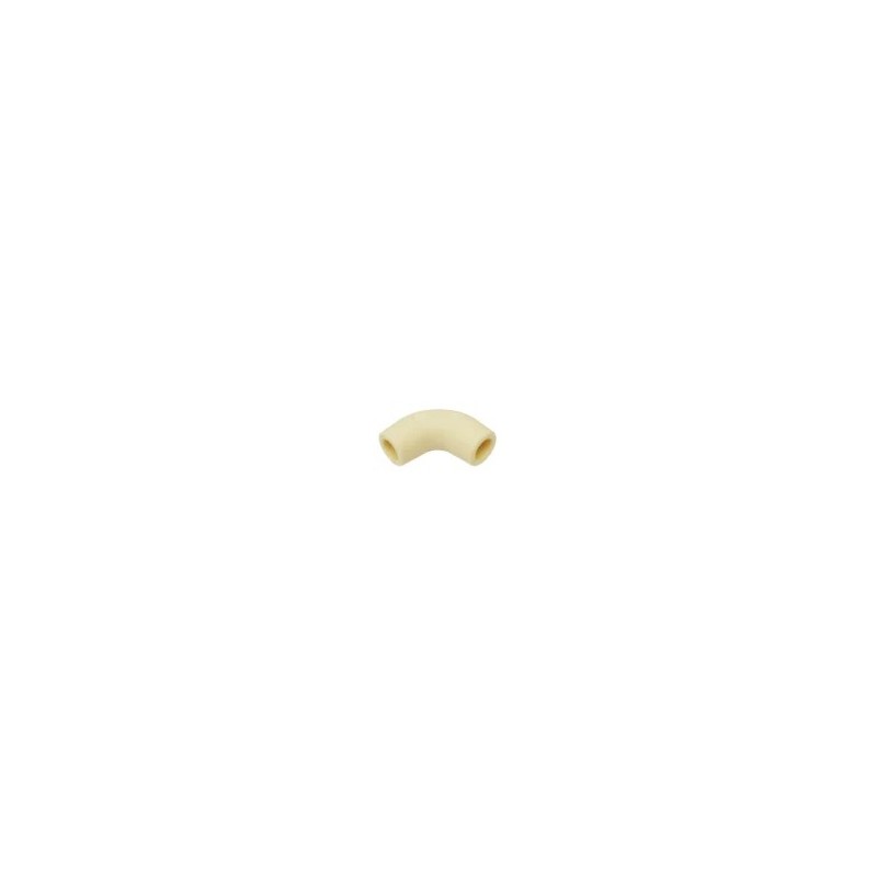 Coude caoutchouc blanc