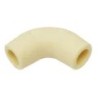 Coude caoutchouc blanc
